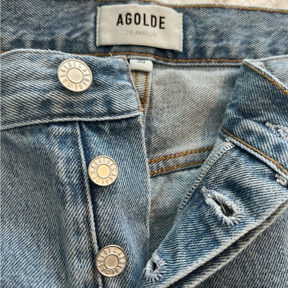 Agolde 90’s high rise jeans size 30 - Picture 2 of 5